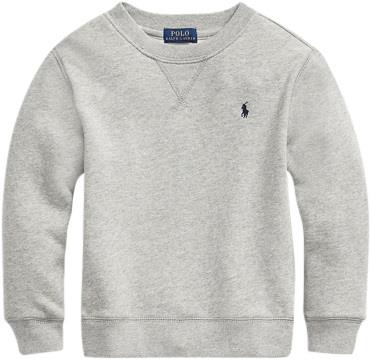 Polo Ralph Lauren Cottonblend-fleece Sweatshirt Str 5 / 5 år - Grå Swe...