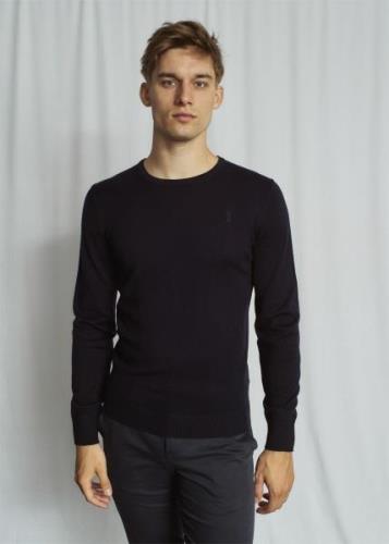 Bruun & Stengade BS Jupiter Regular Fit Knitwear Mand Navy Sweaters St...