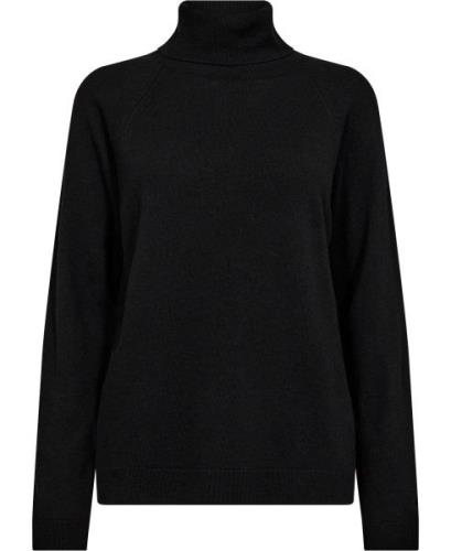 United Colors of Benetton Turtle Neck S Kvinde Sort Sweaters Str L - h...