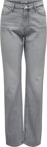 ONLY Onljaci MW Straight DNM Sty672 Kvinde Medium Grey Denim Straight ...