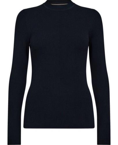 BOSS Feskiera Kvinde Dark Blue Sweaters Str L - hos Magasin