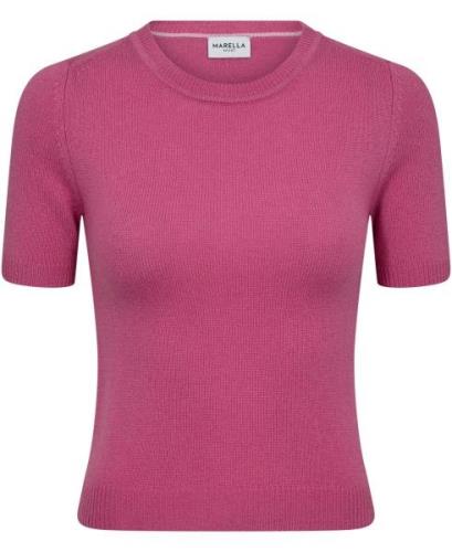 Marella Netto Blouse 100% Cashmere & Wool Blend Kvinde Cardinal Kortær...