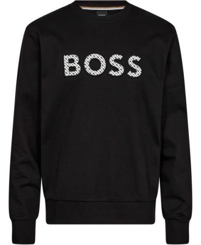 BOSS Csoleri 04 Mand Black Sweatshirts Str L - hos Magasin