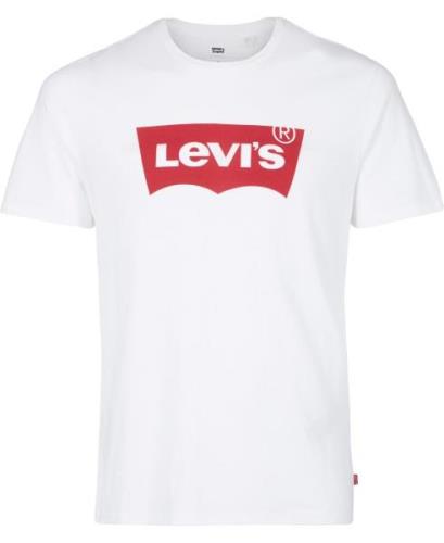 Levi's Graphic Setin Neck T-shirt Mand Hvid Kortærmede T-shirts Str L ...