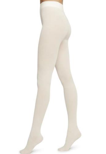 Wolford Mary Cotton Rib Tights Strømpebukser Str L - hos Magasin