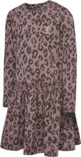 Hummel Hmlmusse Dress L/S Str 8 år / 128 cm - Twilight Mauve Kjoler ho...