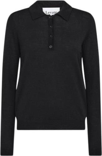 Levete room Lrismaila 1 Kvinde L999 - Black Sweaters Str L - hos Magas...