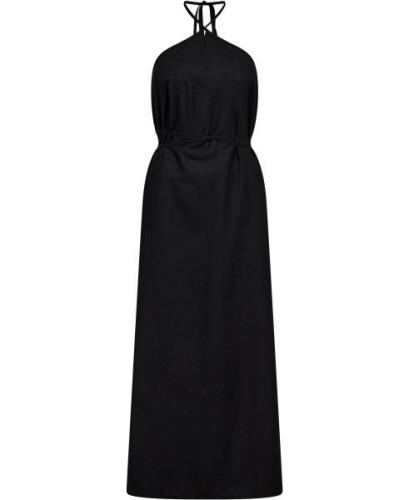 BASERANGE Ligo Dress Kvinde Black Maxi Kjoler Str L - hos Magasin