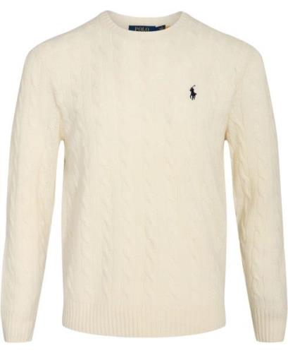 Polo Ralph Lauren 2/15 Wool/cash Rwslsl-plo Mand Andover Cream Sweater...