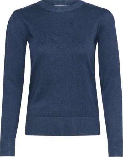 Saint Tropez Milasz Pullover Kvinde Titan Melange Sweaters Regular Fit...