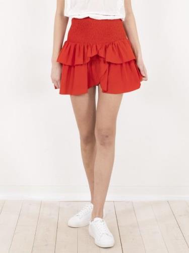 Neo Noir Carin R Skirt Kvinde Red Korte Nederdele Str 40 - Polyester h...