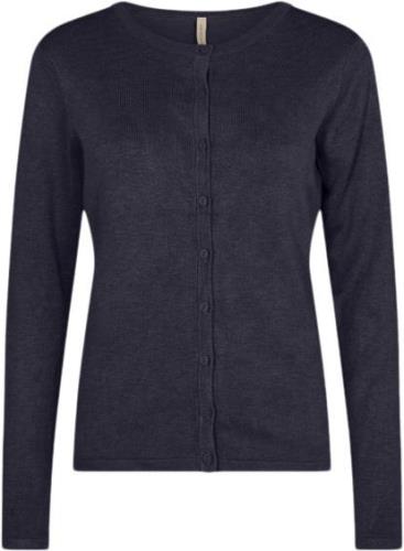 soyaconcept Scdollie 446 Kvinde Navy Cardigans Str L - Nylon hos Magas...