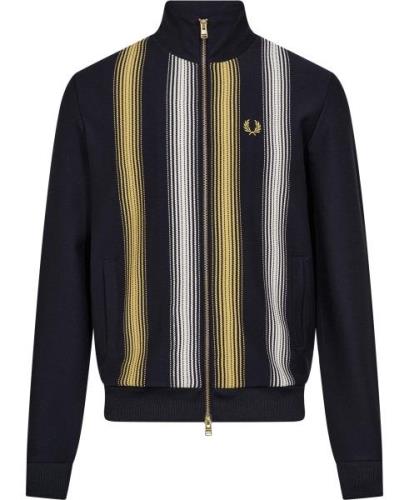 Fred Perry J8561 Mand Blå Sweatshirts Str L - hos Magasin