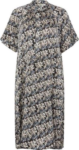 PBO ¤ Kafiro Dress ¤ Kvinde Black Midi Kjoler Str 40 - hos Magasin