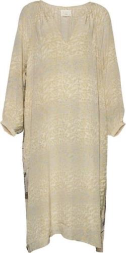 Sissel Edelbo Adina Silk Caftan Dress Kvinde Multi Midi Kjoler - hos M...