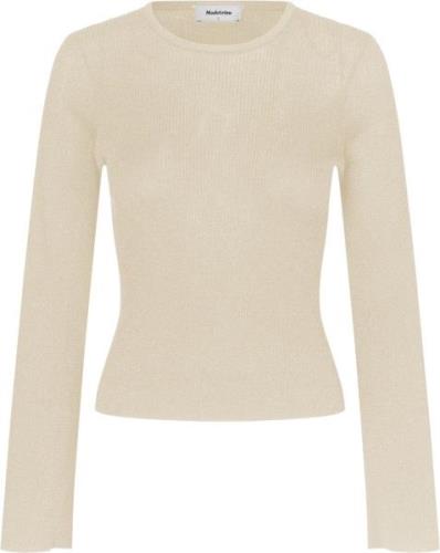 Modström Tommd Oneck Kvinde Summer Sand Sweaters Str L - hos Magasin