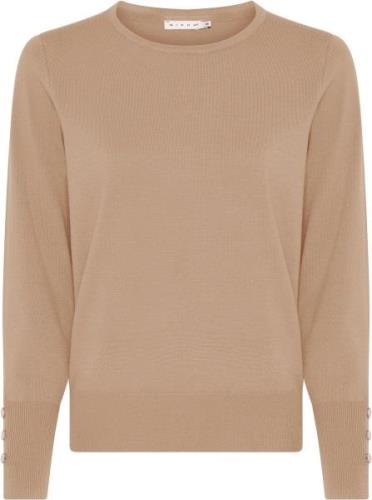 Micha BB Jumper_Bbautumnviscoseknit Kvinde D.Nougat Sweaters Str L - h...