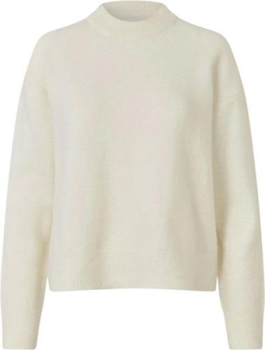 Samsøe Samsøe Anour on 7355 Kvinde Clear Cream Sweaters Str L - hos Ma...