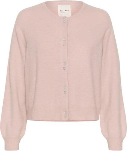 Part Two Ninellpw CA Kvinde Silver Pink Cardigans Regular Fit Str L - ...