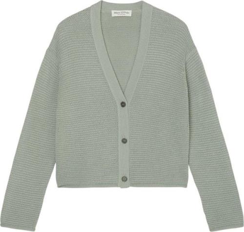 Marc O’Polo Cardigan, Longsleeve, Vneck Kvinde Faded Mint Cardigans St...