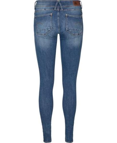 G-Star Lynn Mid Super Skinny Kvinde Blue Skinny Jeans Skinny Fit Str 2...