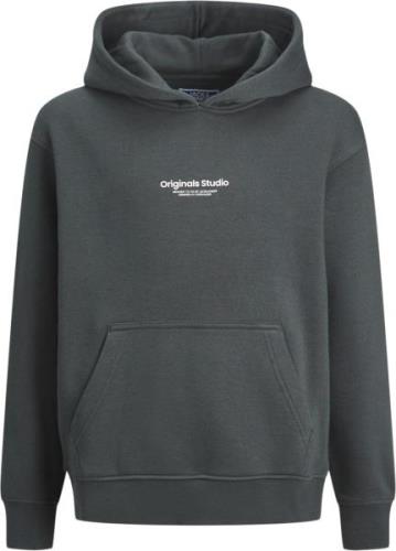 Jack & Jones Jorvesterbro Sweat Hood Noos JNR Str 128 Drenge - Forest ...