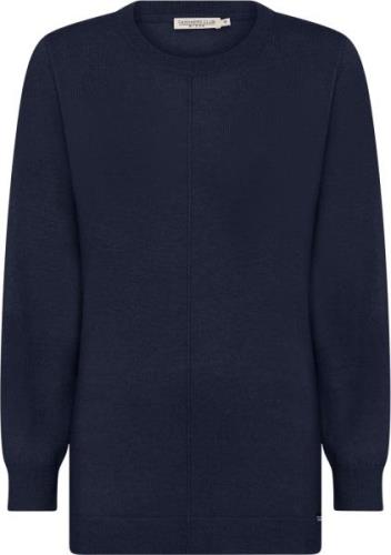 Micha Jumper_ Elaine Kvinde Navy Sweaters Str S - hos Magasin