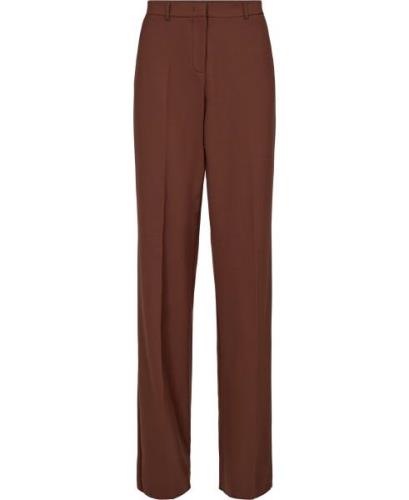 Marella Clarion Kvinde Tobacco Brown Bukser Med Smalle Ben Str 36 - ho...