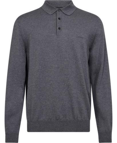 Boss Men Business Leisure Knitwear Mand Medium Grey Sweaters Str L - h...