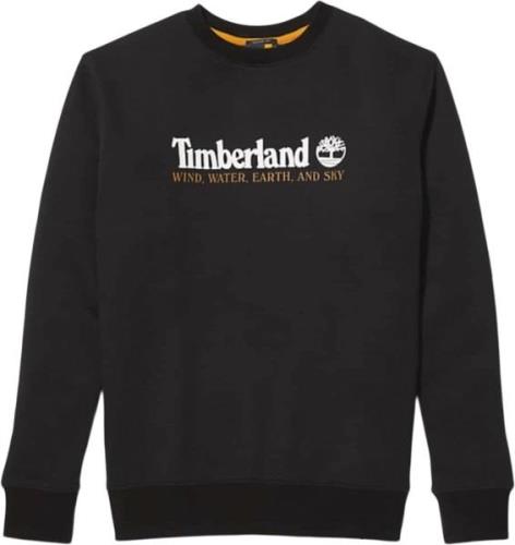 TIMBERLAND Wwes Crew Neck BB Mand Black Sweatshirts Str L - Bomuld hos...