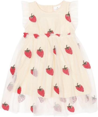 The New Tnsloannah S_L Dress Str 80 cm Piger - Angora Big Strawb Kjole...