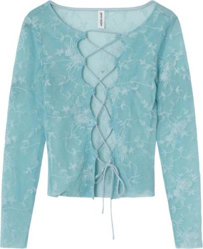 Résumé Selmars Blouse Kvinde Ice Blue Langærmede Bluser Str XS - hos M...