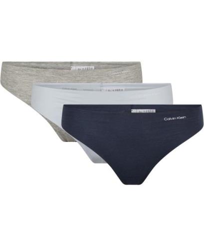 Calvin Klein Thong 3PK G-strenge Str L - hos Magasin