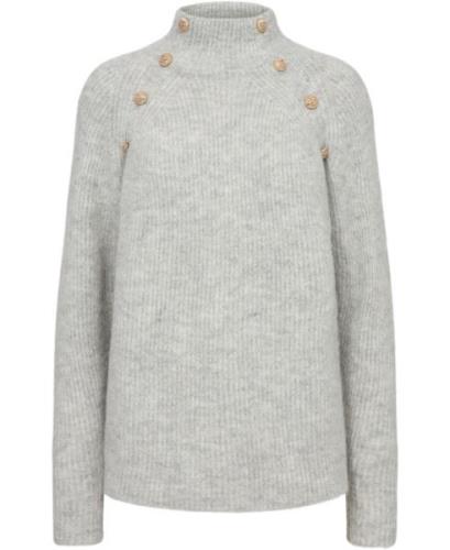 PBO ¤ Graham Sweater ¤ Kvinde Grey Sweaters Str S - hos Magasin