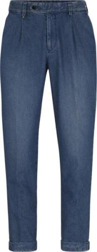 BOSS Cperin-w-pl-243f Mand Open Blue Jeans Str 46 - hos Magasin