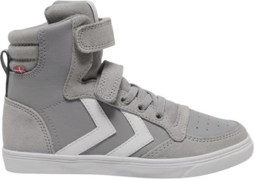 Hummel Slimmer Stadil Leather High JR Alloy Sneakers Str 29 - hos Maga...