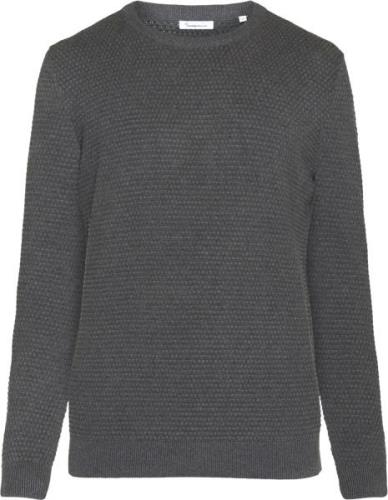 Knowledge Cotton Apparel Vagn Regular Bubble Knit Crew Neck Regenerati...