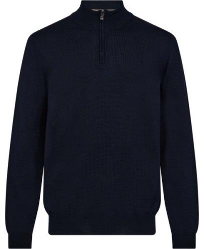 BOSS Ebenji Mand Dark Blue Sweaters Str L - hos Magasin