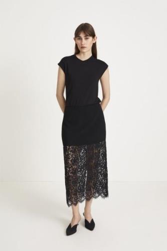 Stylein Barengo Skirt Kvinde Black Maxi Nederdele Str L - hos Magasin