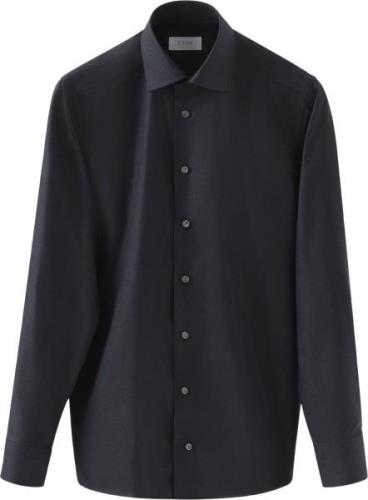 ETON Solid King Oxford Shirt, Black, 35 Mand Sort Langærmede Skjorter ...