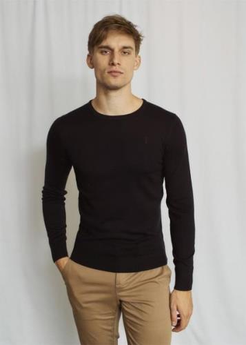 Bruun & Stengade BS Jupiter Regular Fit Knitwear Mand Black Sweaters S...