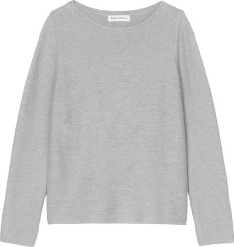 Marc O’Polo Pullover, Longsleeve, Roundneck Kvinde Soft Stone Melange ...