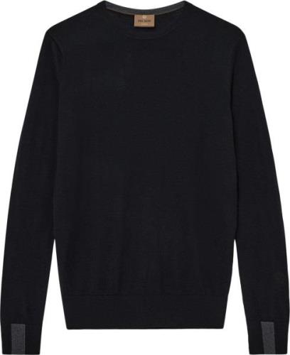 Mos Mosh Gallery Mmgadam Soft Knit Mand Black Sweaters Str L - hos Mag...