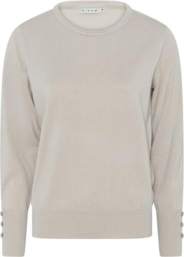 Micha BB Jumper_Bbautumnviscoseknit Kvinde Sandshell Sweaters Str XXL ...