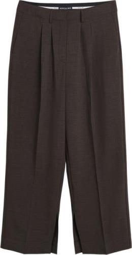 HERSKIND Rupert Pants Kvinde Java Brown Bukser Med Brede Ben Str 40 - ...