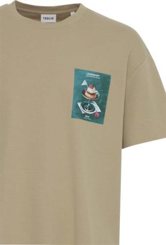 !Solid Sdnoli Mand Starfish Kortærmede T-shirts Str L - hos Magasin