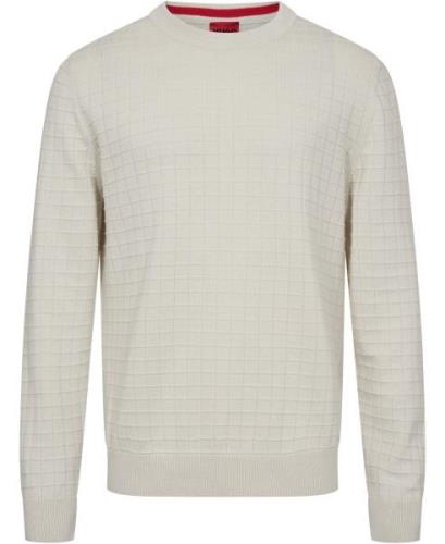 HUGO Scoult Kvinde Natural Sweaters Str L - hos Magasin