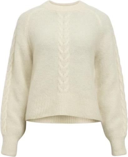 Object Objnete LO Knit Pullover Noos Kvinde Sandshell/melange Toppe Lo...