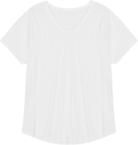 Moshi Moshi Mind Favourite tee Kvinde White Kortærmede T-shirts - hos ...