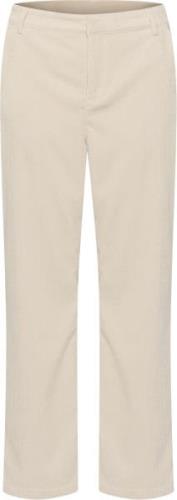 Cream Crcory Straight Pant Kvinde Ancient Scroll Bukser Med Lige Ben S...